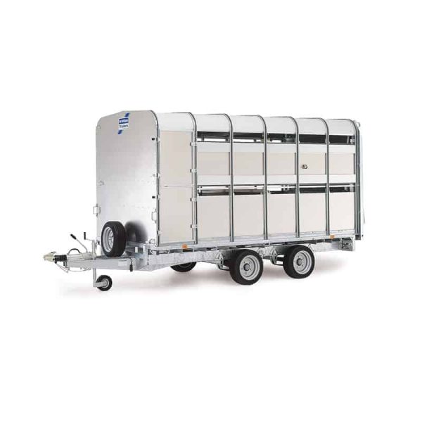 Ifor Williams DP120 12×6 Livdyrhenger fra Krokkasser